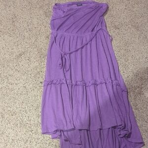Faded Glory Lavender Strapless Dress